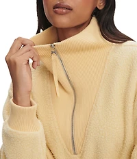 Varley Jaylin Half Zip Long Sleeve Fleece Pullover