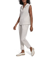 Varley Magnolia 2.0 Half-Zip Mock Neck Sleeveless Tank