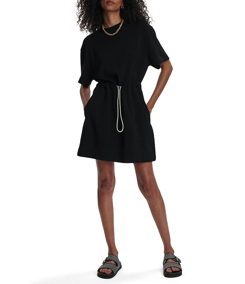 Varley Maple Crew Neck Short Sleeve Dress
