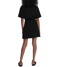 Varley Maple Crew Neck Short Sleeve Dress