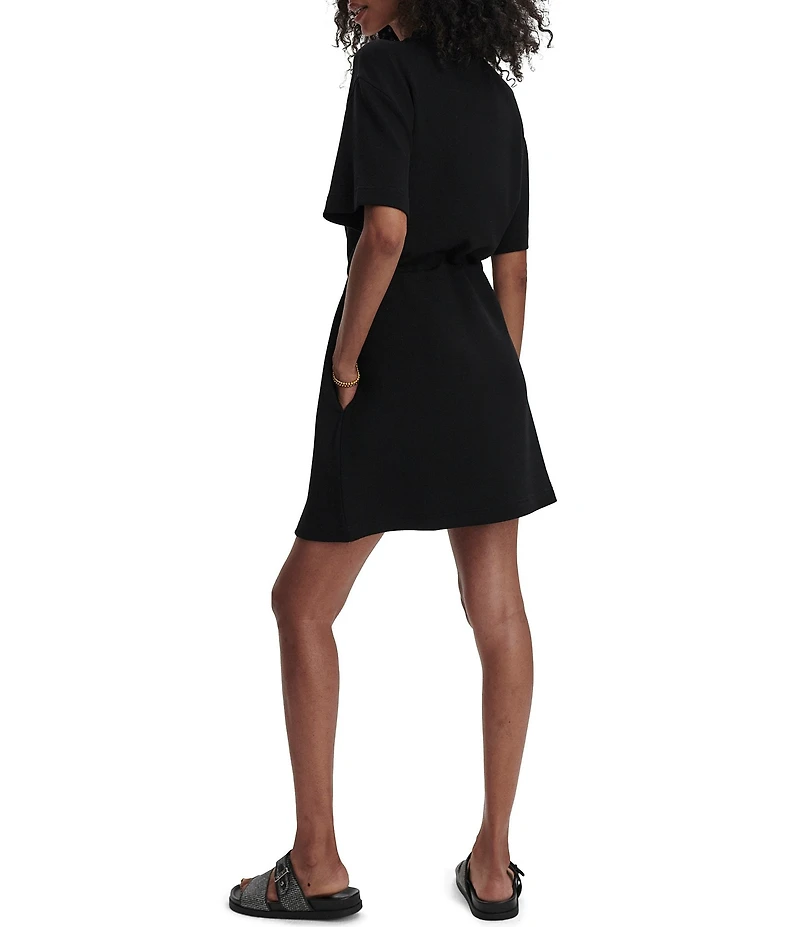 Varley Maple Crew Neck Short Sleeve Dress