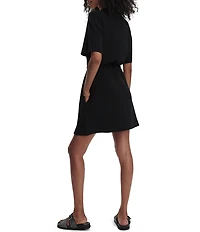 Varley Maple Crew Neck Short Sleeve Dress