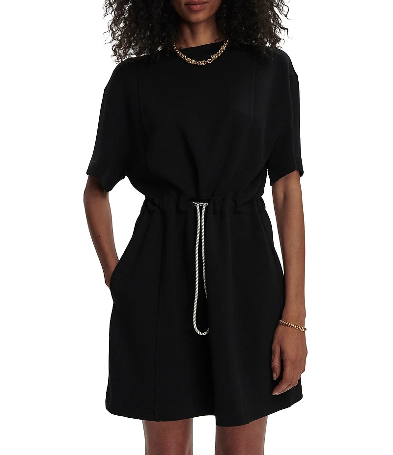 Varley Maple Crew Neck Short Sleeve Dress