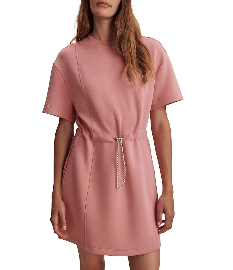 Varley Maple Crew Neck Short Sleeve Dress