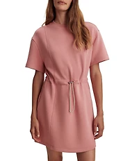 Varley Maple Crew Neck Short Sleeve Dress