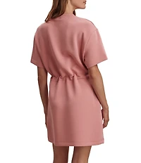 Varley Maple Crew Neck Short Sleeve Dress