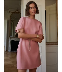 Varley Maple Crew Neck Short Sleeve Dress