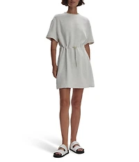 Varley Maple Crew Neck Short Sleeve Dress