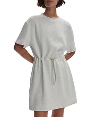 Varley Maple Crew Neck Short Sleeve Dress