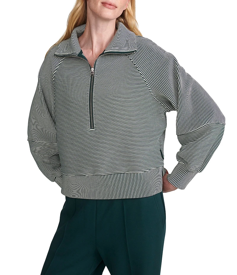 Varley Milano Half Zip 2.0 Zip Neck Long Sleeve Sweatshirt