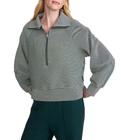 Varley Milano Half Zip 2.0 Zip Neck Long Sleeve Sweatshirt