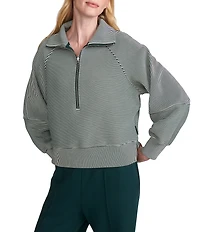 Varley Milano Half Zip 2.0 Zip Neck Long Sleeve Sweatshirt