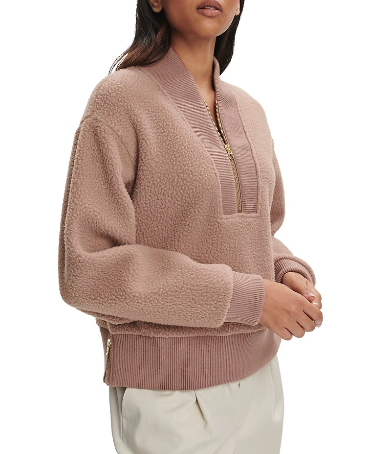 Varley Mumford Half Zip Long Sleeve Fleece Pullover