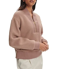 Varley Mumford Half Zip Long Sleeve Fleece Pullover