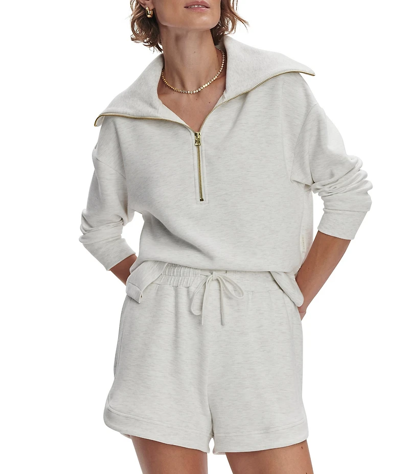 Varley Ollie High Rise Drawstring Shorts
