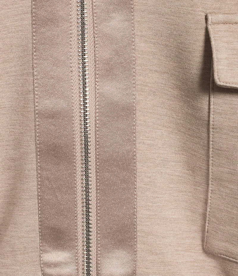 Varley Roxbury DoubleSoft® Stand Collar Raglan Long Sleeve Zip Through Sweat Jacket
