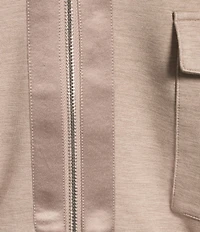 Varley Roxbury DoubleSoft® Stand Collar Raglan Long Sleeve Zip Through Sweat Jacket