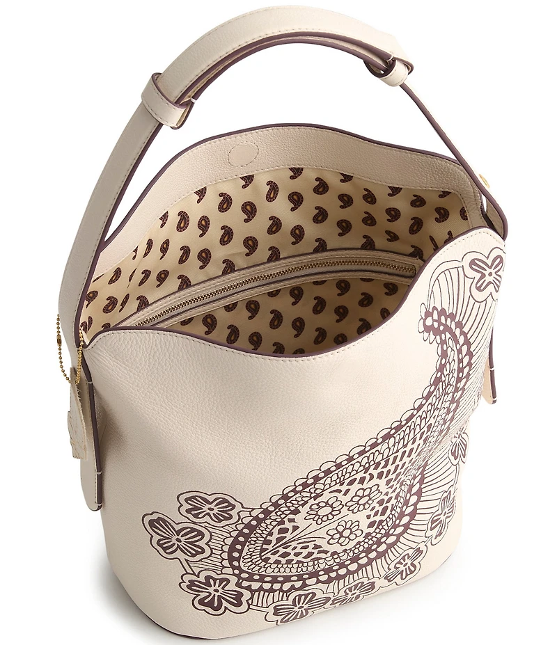 Vera Bradley Astoria Leather Shoulder Bag
