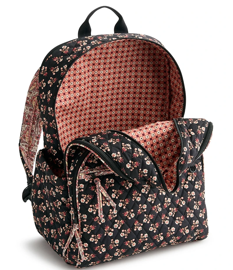 Vera Bradley Bancroft Large Cotton Ditsy Floral Backpack