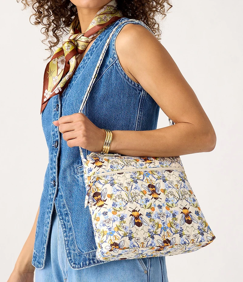 Vera Bradley Bee Garden Original Zip Hipster