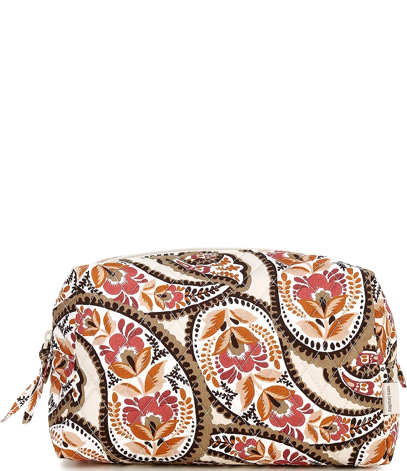 Vera Bradley Blooming Paisley Large Cosmetic Case