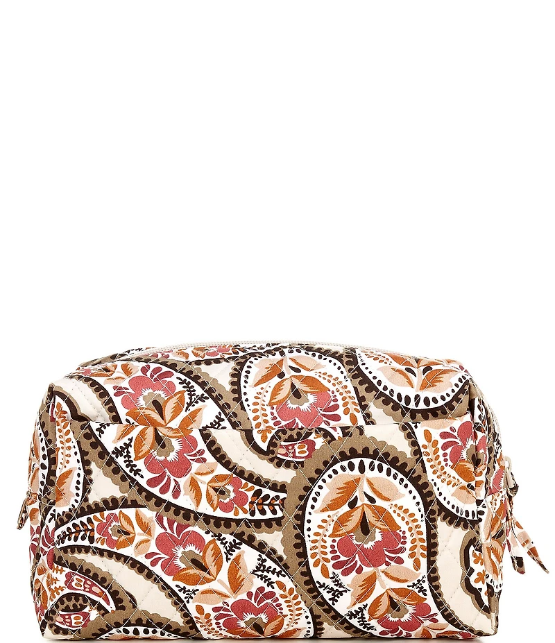 Vera Bradley Blooming Paisley Large Cosmetic Case