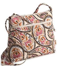 Vera Bradley Blooming Paisley Print Original Zip Hipster