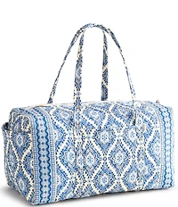 Vera Bradley Cambridge Blue Large Original Duffel Bag