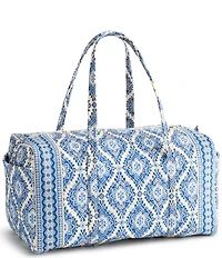 Vera Bradley Cambridge Blue Large Original Duffel Bag
