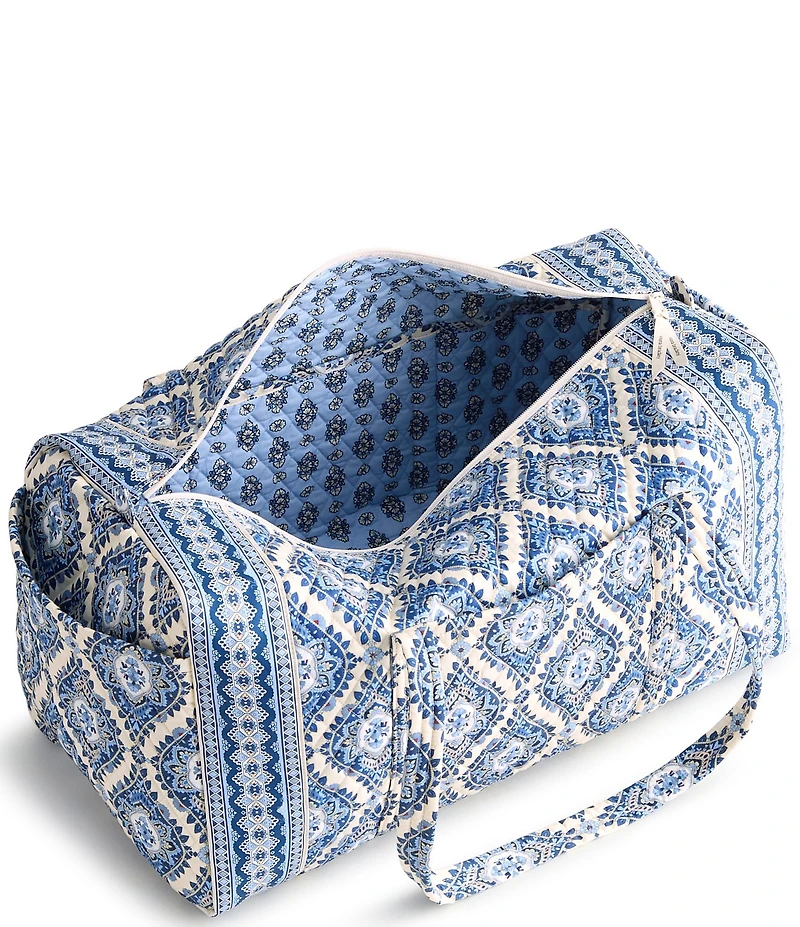 Vera Bradley Cambridge Blue Large Original Duffel Bag