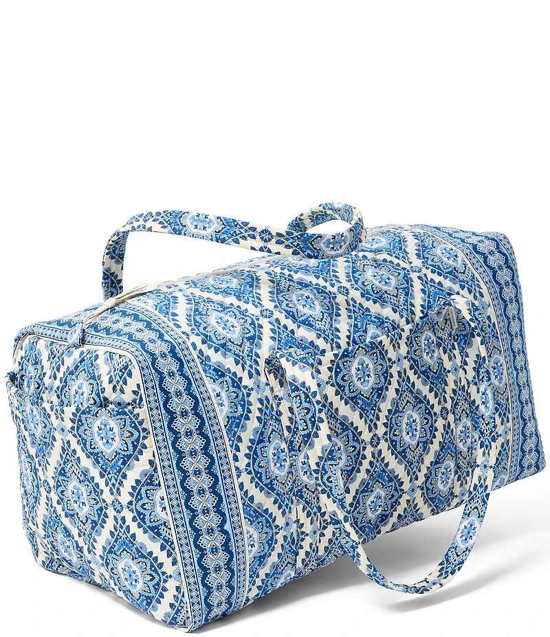 Vera Bradley Cambridge Blue Large Original Duffel Bag