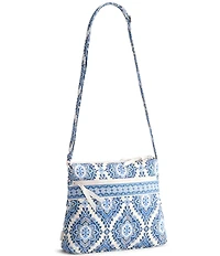Vera Bradley Cambridge Blue Original Zip Hipster Crossbody Bag