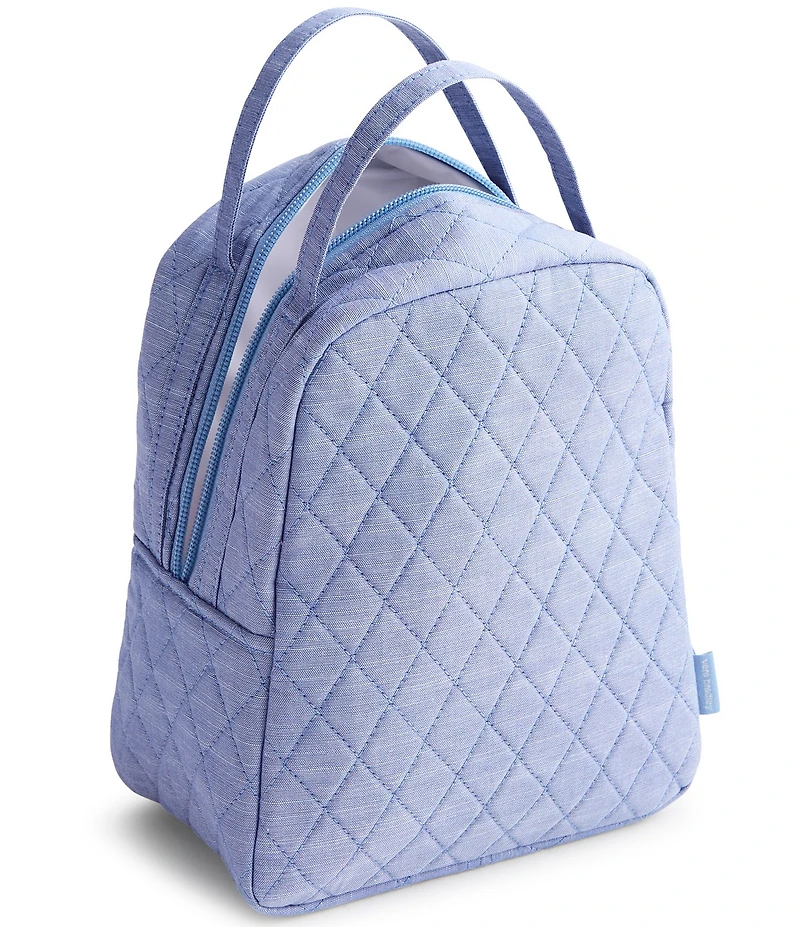 Vera Bradley Chambray Premium Cotton Lunch Bag