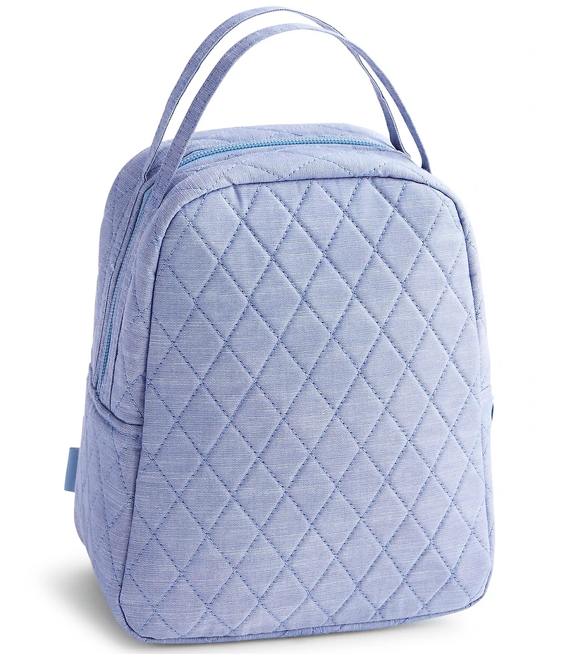 Vera Bradley Chambray Premium Cotton Lunch Bag
