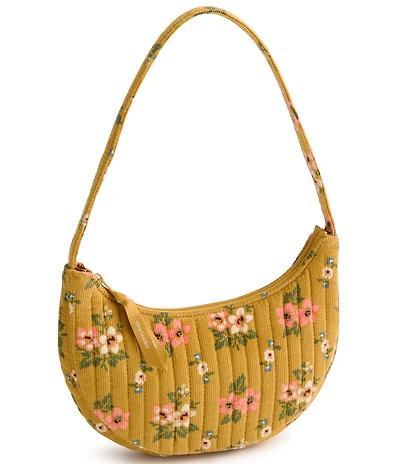 Vera Bradley Clara Mini Floral Corduroy Shoulder Bag