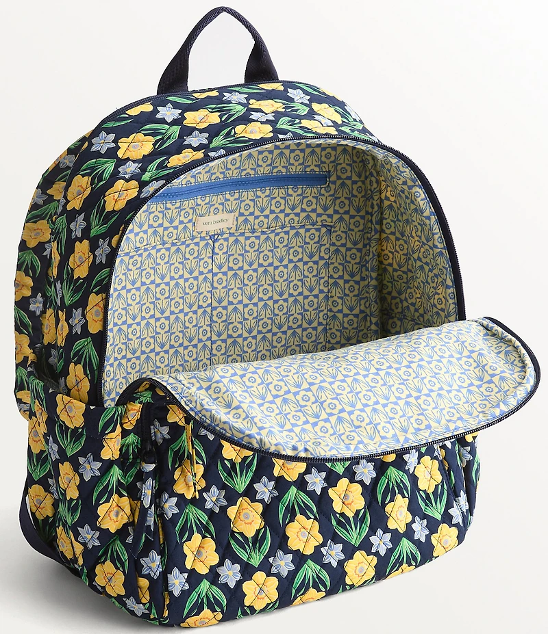 Vera Bradley Daffodils Bancroft Backpack