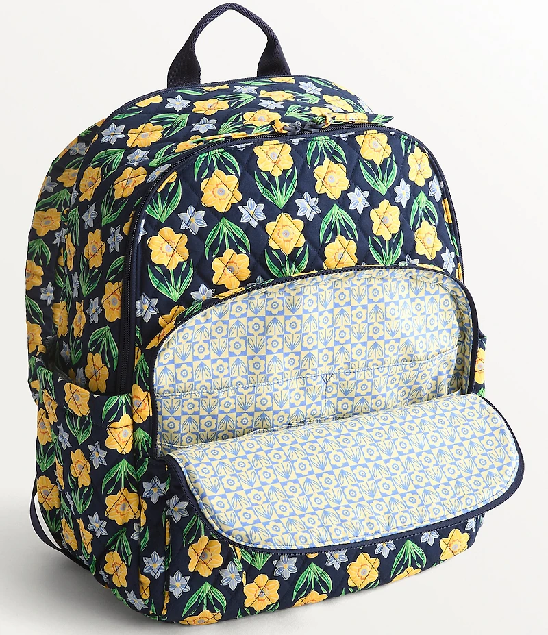Vera Bradley Daffodils Bancroft Backpack