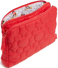 Vera Bradley Disney Quilted Nylon Triple Compartment Crossbody Bag