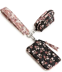 Vera Bradley Dual Pouch Wide Wristlet