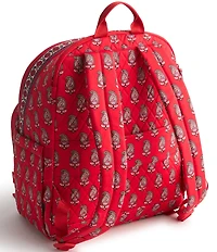 Vera Bradley Flowering Paisley Goji Berry Bancroft Backpack