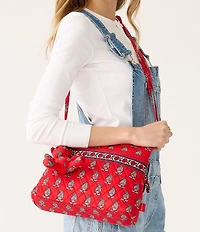 Vera Bradley Flowering Paisley Goji Berry Original Zip Hipster
