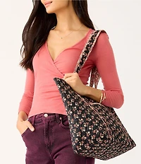 Vera Bradley Hathaway Ditsy Floral Tote Bag