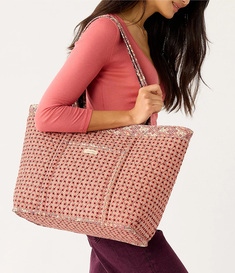 Vera Bradley Hathaway Ditsy Floral Tote Bag