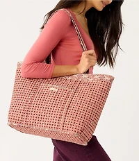 Vera Bradley Hathaway Ditsy Floral Tote Bag