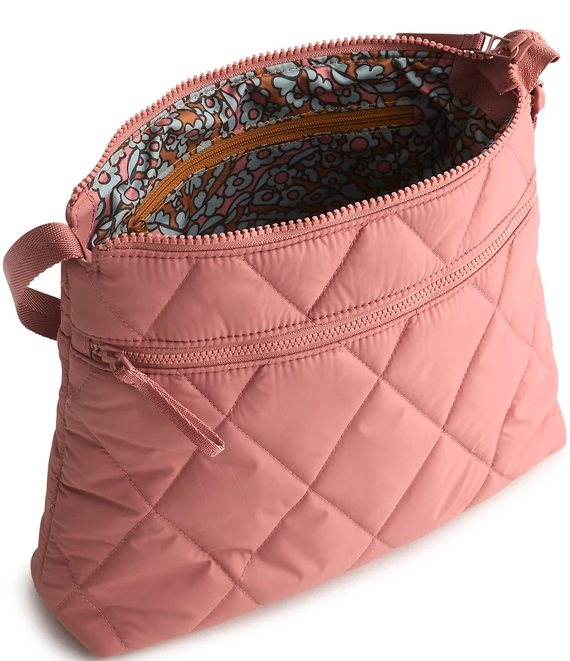 Vera Bradley Iris Orchid Featherweight Nylon Original Hipster Bag