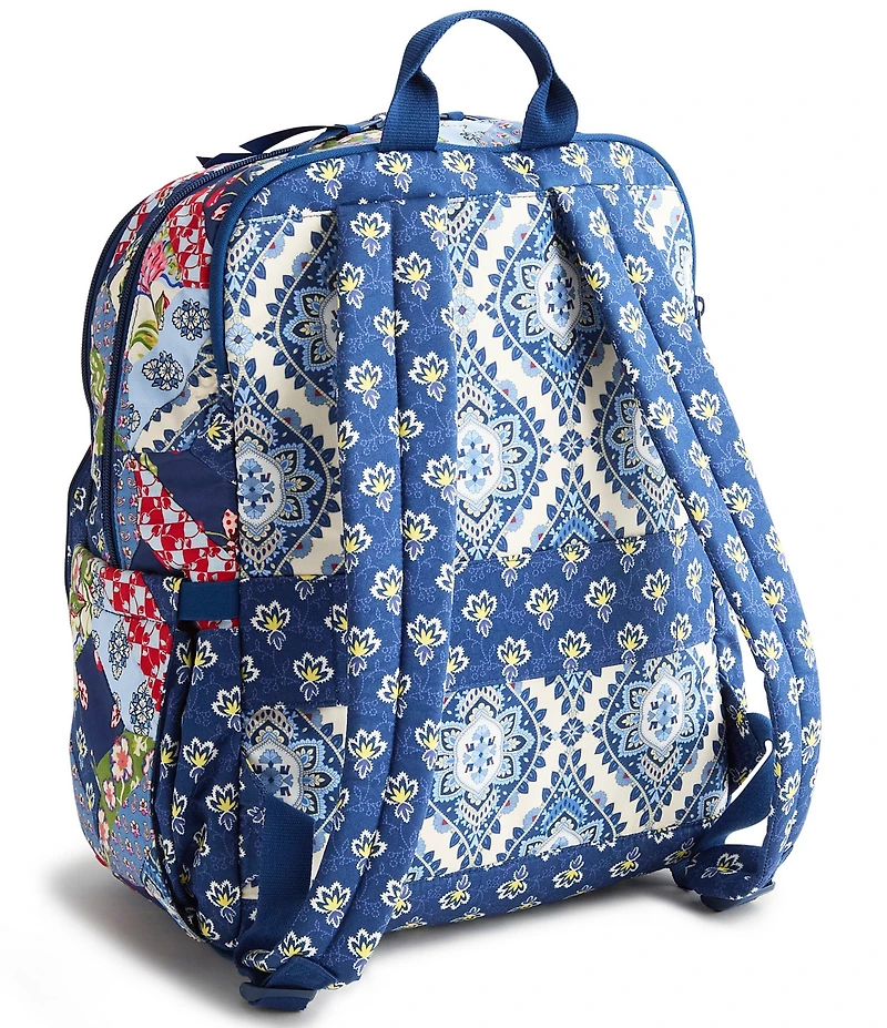Vera Bradley Large Bancroft Cherry Patchwork Backpack
