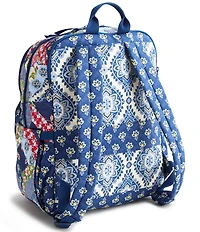 Vera Bradley Large Bancroft Cherry Patchwork Backpack