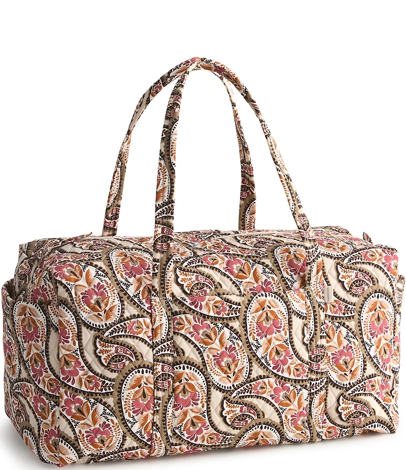 Vera Bradley Large Blooming Paisley Original Duffle Bag