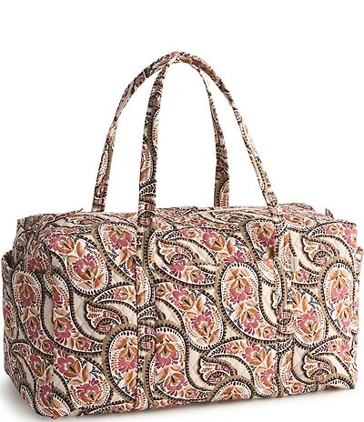 Vera Bradley Large Blooming Paisley Original Duffle Bag