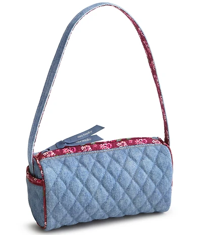 Vera Bradley Maisie Denim Quilted Shoulder Bag